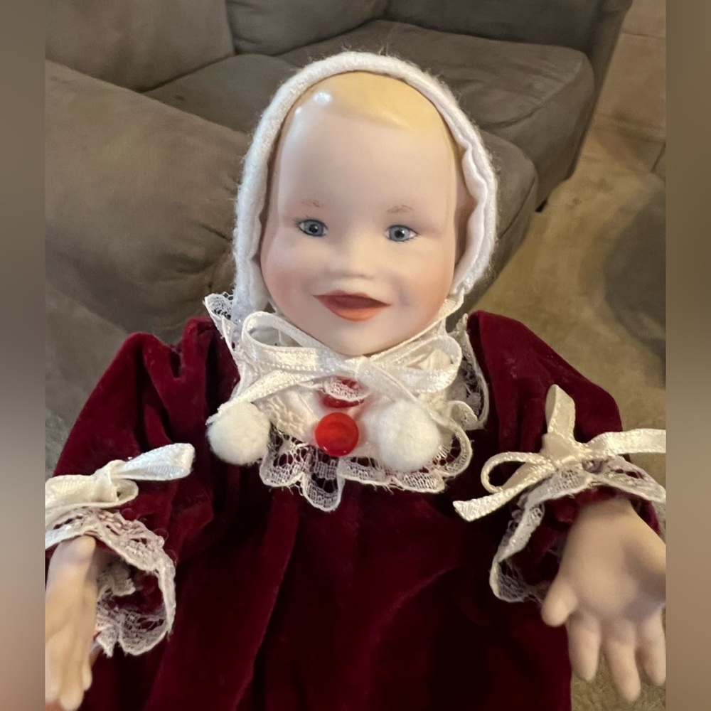 Small Ashton Drake Galleries Porcelain Baby Doll
